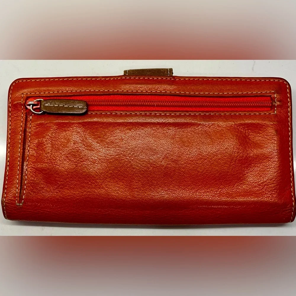 VINTAGE LODIS ladies wallet - 100% leather, slim with max organizational power! - Picture 6 of 8